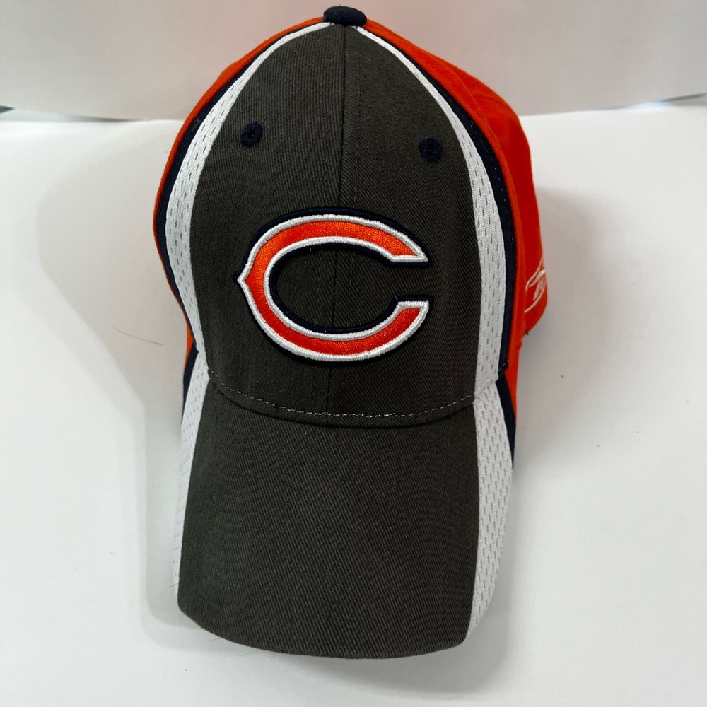 CHICAGO BEARS NFL Orange and Olive Cap
